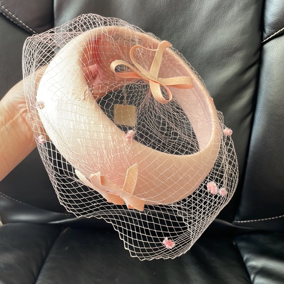 2 Vintage Union Made Fascinator style hats from the 40s/50s - Picture 4 of 10